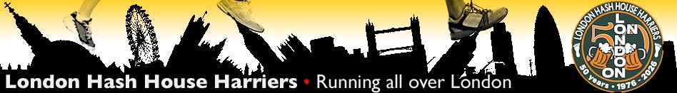 London Hash House Harriers running and drinking club